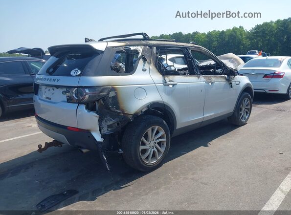 SALCR2FX2KH801433 2019 LAND ROVER DISCOVERY SPORT Silver უკანა მარჯვენა