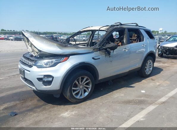 SALCR2FX2KH801433 2019 LAND ROVER DISCOVERY SPORT Silver წინა მარცხენა ხედი სამი მეოთხედიდან