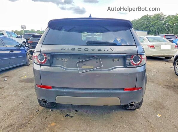 SALCR2FX3KH785548 2019 LAND ROVER DISCOVERY Gray უკანა ხედი
