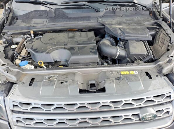 SALCR2FX3KH785548 2019 LAND ROVER DISCOVERY Gray უკანა სალონის ხედი