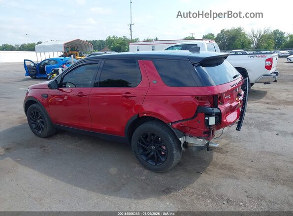 SALCR2FX5KH794848 2019 LAND ROVER DISCOVERY SPORT Красный Задняя левая четверть