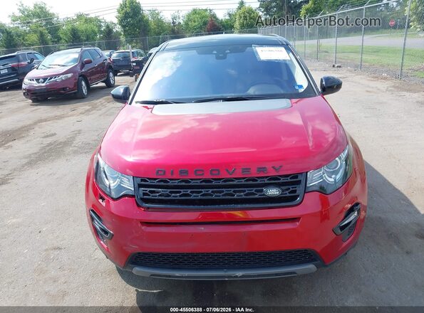 SALCR2FX5KH794848 2019 LAND ROVER DISCOVERY SPORT Красный Вид задней части салона