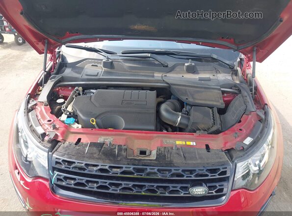 SALCR2FX5KH794848 2019 LAND ROVER DISCOVERY SPORT Красный Вид сзади