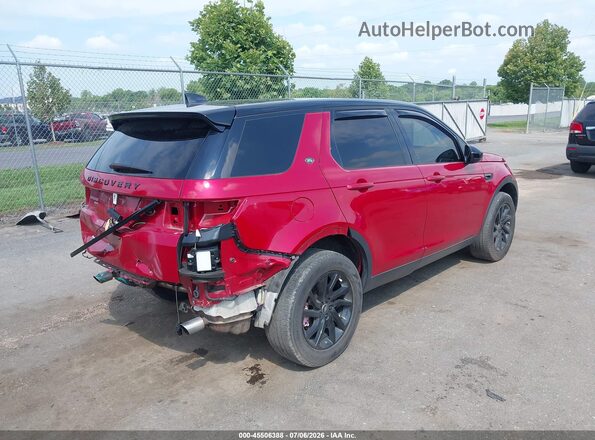 SALCR2FX5KH794848 2019 LAND ROVER DISCOVERY SPORT Красный Задняя правая четверть