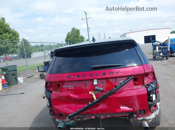 SALCR2FX5KH794848 2019 LAND ROVER DISCOVERY SPORT Красный 