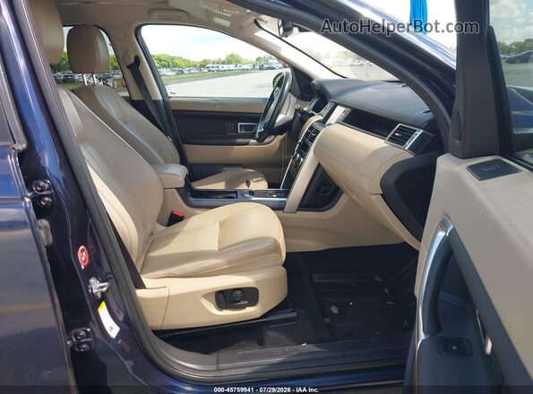 SALCR2FX5KH798639 2019 LAND ROVER DISCOVERY SPORT Blue წინა სალონის ხედი