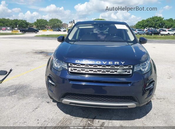 SALCR2FX5KH798639 2019 LAND ROVER DISCOVERY SPORT Blue წინა ხედი