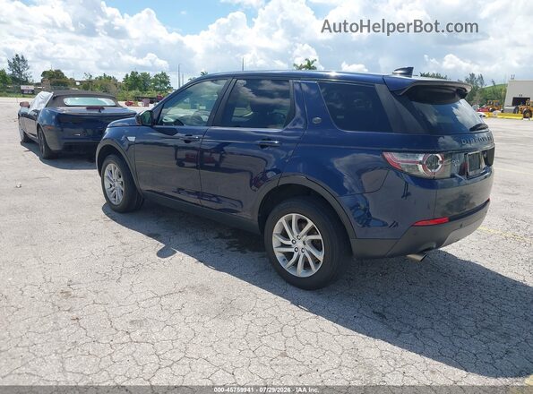 SALCR2FX5KH798639 2019 LAND ROVER DISCOVERY SPORT Blue უკანა მარცხენა