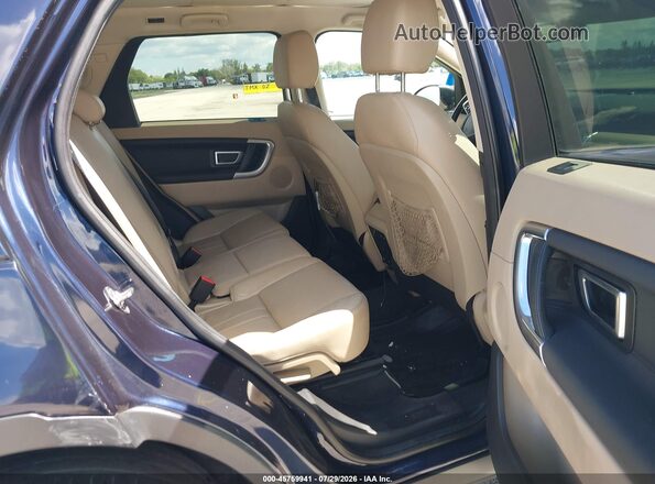 SALCR2FX5KH798639 2019 LAND ROVER DISCOVERY SPORT Blue VIN კოდის სტიკერის ხედი