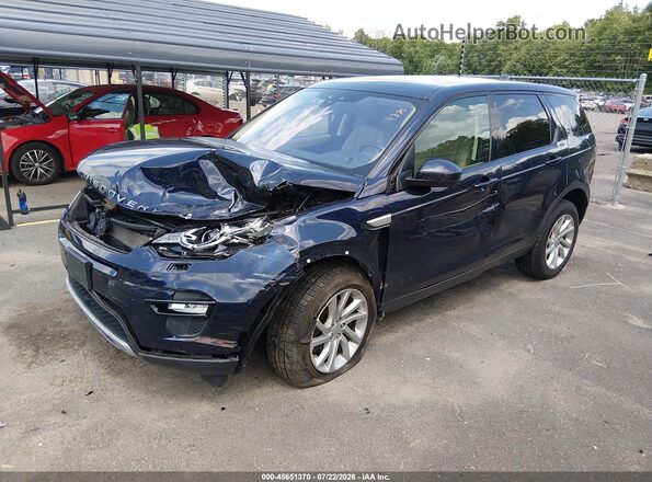 SALCR2FX5KH807713 2019 LAND ROVER DISCOVERY SPORT Dark Blue Передняя левая четверть