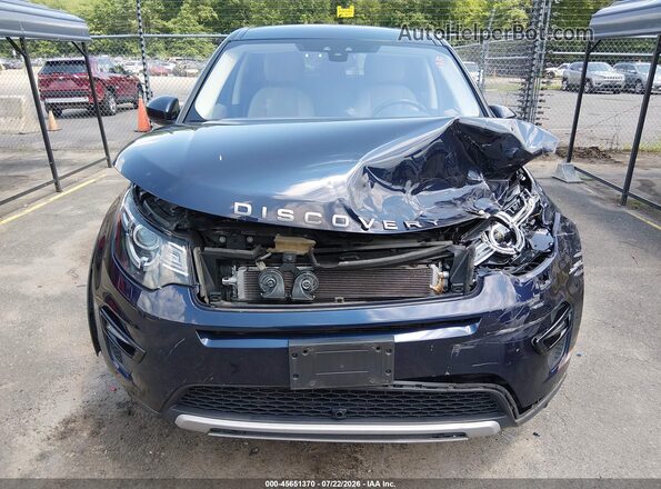 SALCR2FX5KH807713 2019 LAND ROVER DISCOVERY SPORT Dark Blue Вид спереди