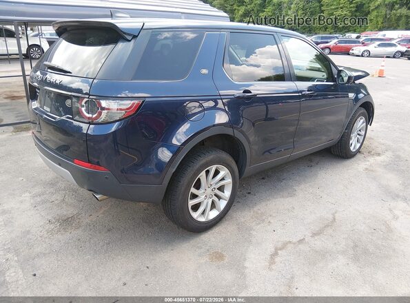 SALCR2FX5KH807713 2019 LAND ROVER DISCOVERY SPORT Dark Blue Задняя правая четверть