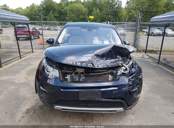 SALCR2FX5KH807713 2019 LAND ROVER DISCOVERY SPORT Dark Blue Вид задней части салона