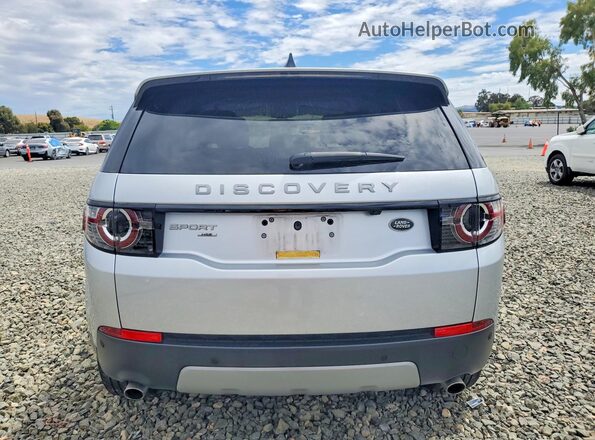 SALCR2FX5KH828156 2019 LAND ROVER DISCOVERY Silver Vista trasera