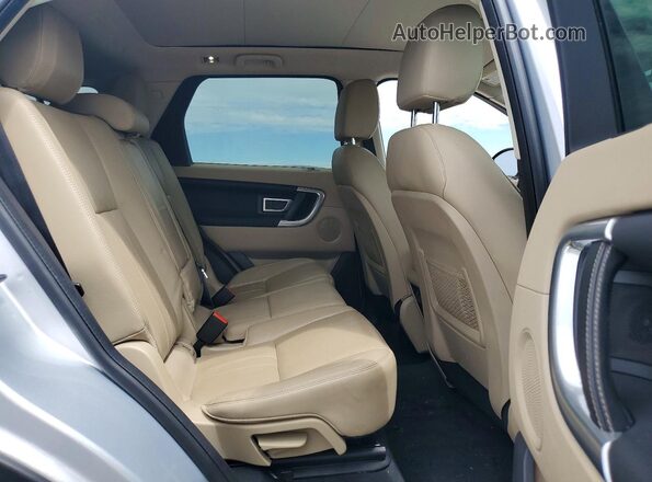 SALCR2FX5KH828156 2019 LAND ROVER DISCOVERY Silver Vista de los asientos traseros