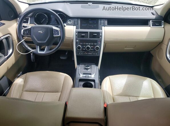 SALCR2FX5KH828156 2019 LAND ROVER DISCOVERY Silver Vista del salpicadero