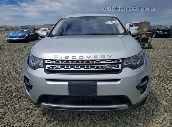 SALCR2FX5KH828156 2019 LAND ROVER DISCOVERY Silver Vista frontal