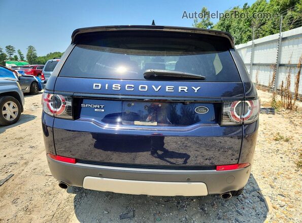 SALCR2FX6KH787603 2019 LAND ROVER DISCOVERY Blue Vista trasera