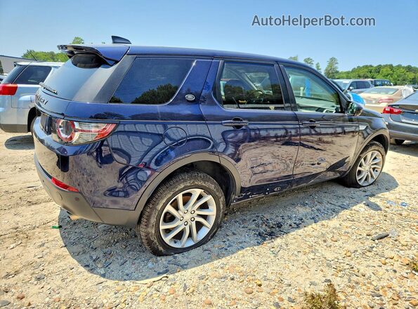 SALCR2FX6KH787603 2019 LAND ROVER DISCOVERY Blue Trasero derecho