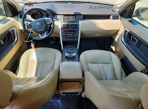 SALCR2FX6KH787603 2019 LAND ROVER DISCOVERY Blue Vista del salpicadero