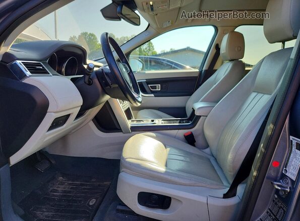 SALCR2FX6KH794809 2019 LAND ROVER DISCOVERY Gray Vista interior delantera