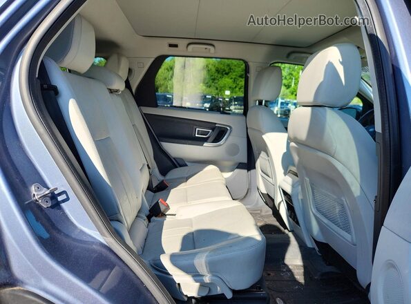 SALCR2FX6KH794809 2019 LAND ROVER DISCOVERY Gray Vista interior trasera