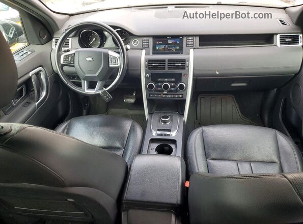 SALCR2FX8KH810525 2019 LAND ROVER DISCOVERY Black Dashboard view