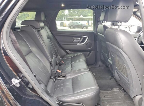 SALCR2FX8KH810525 2019 LAND ROVER DISCOVERY Black Rear interior view
