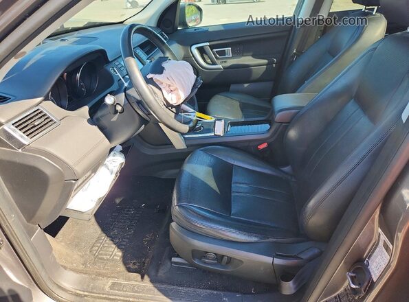 SALCR2FX8KH814252 2019 JAGUAR XF Silver Widok wnętrza z przodu
