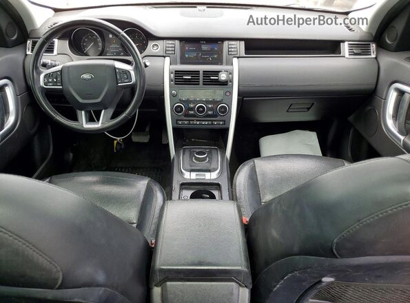 SALCR2FXXKH828847 2019 LAND ROVER DISCOVERY Silver Vista del salpicadero