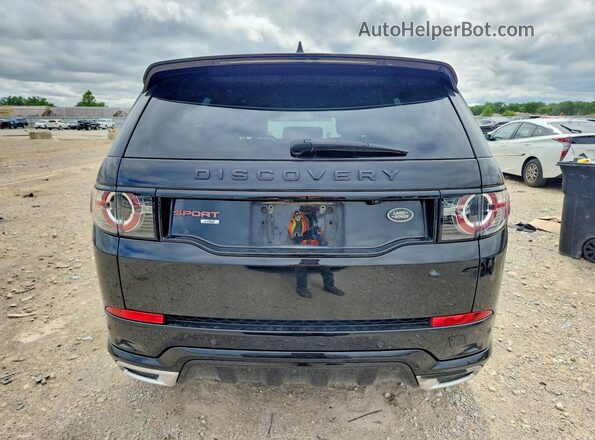 SALCR2GX7KH794638 2019 LAND ROVER DISCOVERY Black Вид ззаду
