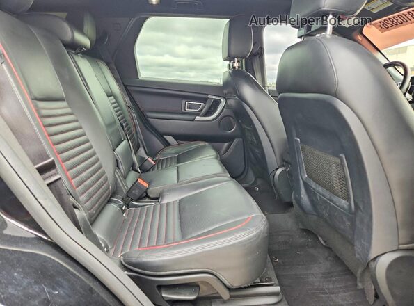 SALCR2GX7KH794638 2019 LAND ROVER DISCOVERY Black Вид задньої частини салону