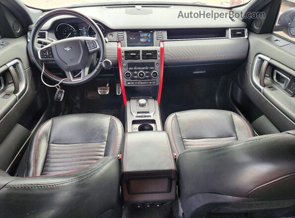 SALCR2GX7KH794638 2019 LAND ROVER DISCOVERY Black Вид панелі приладів