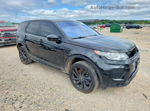 SALCR2GX7KH794638 2019 LAND ROVER DISCOVERY Black Передня права чверть