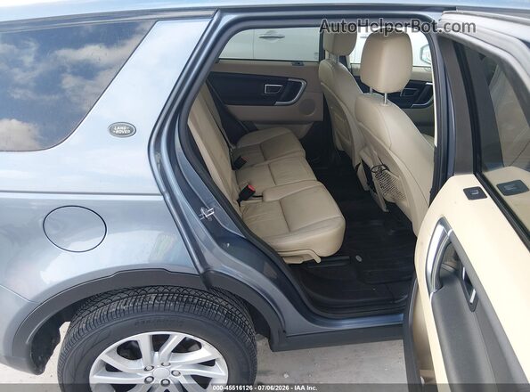 SALCR2RX2JH770338 2018 LAND ROVER DISCOVERY SPORT Blue Vista de la etiqueta del VIN