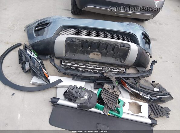 SALCR2RX2JH770338 2018 LAND ROVER DISCOVERY SPORT Blue Vista del cuadro de instrumentos