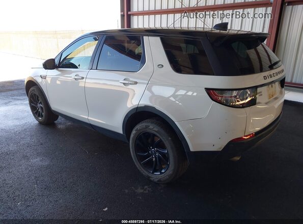 SALCR2RX4JH751001 2018 LAND ROVER DISCOVERY SPORT White Задня ліва чверть