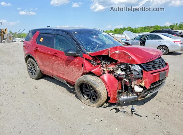 SALCR2RX6JH778247 2018 LAND ROVER DISCOVERY Red წინა მარჯვენა