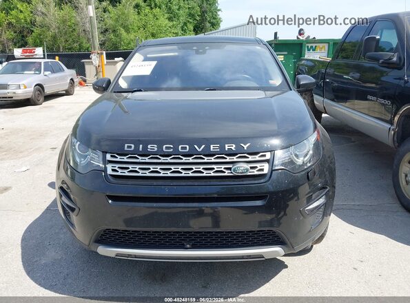 SALCR2RX7JH741224 2018 LAND ROVER DISCOVERY SPORT Black Սարքավորումների վահանակի տեսք