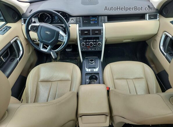 SALCR2RX9JH752953 2018 LAND ROVER DISCOVERY Black Dashboard view
