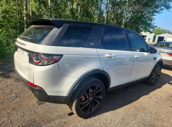 SALCT2BG4GH564040 2016 LAND ROVER DISCOVERY White Задня права чверть
