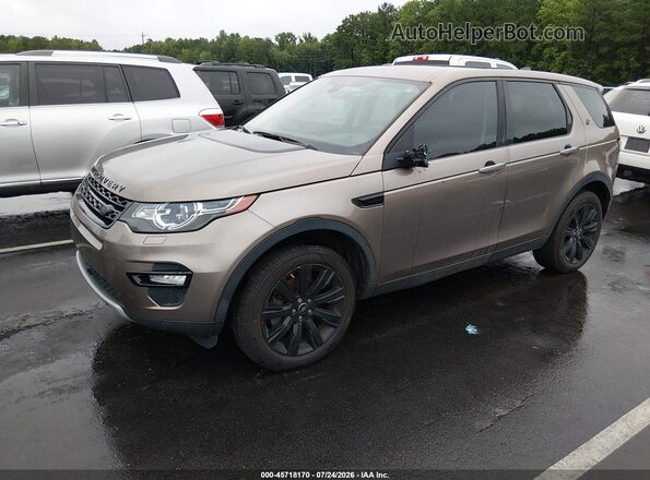 SALCT2BG8HH682769 2017 LAND ROVER DISCOVERY SPORT Коричневый Передняя левая четверть