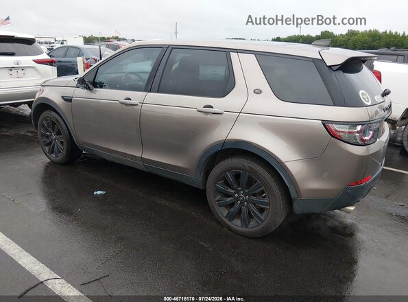 SALCT2BG8HH682769 2017 LAND ROVER DISCOVERY SPORT Коричневый Задняя левая четверть