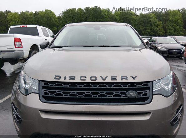SALCT2BG8HH682769 2017 LAND ROVER DISCOVERY SPORT Коричневый Вид спереди