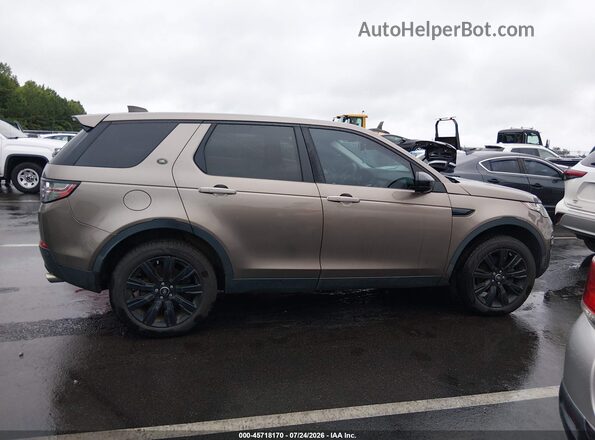 SALCT2BG8HH682769 2017 LAND ROVER DISCOVERY SPORT Коричневый Вид задней части салона