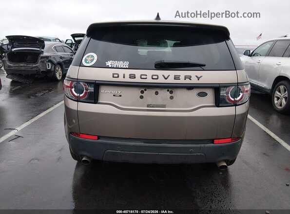 SALCT2BG8HH682769 2017 LAND ROVER DISCOVERY SPORT Коричневый 