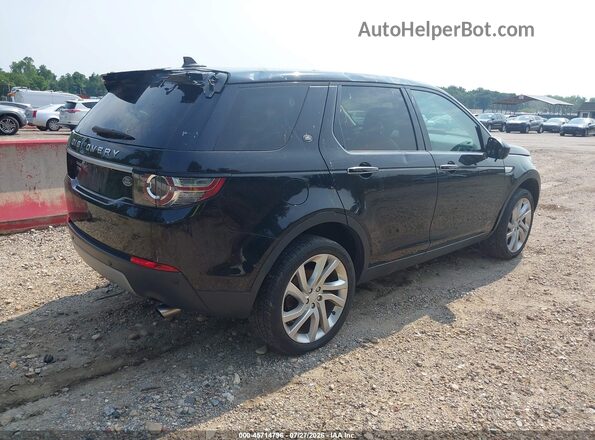 SALCT2BGXGH585376 2016 LAND ROVER DISCOVERY SPORT Черный Задняя правая четверть