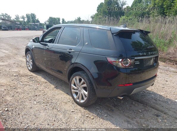 SALCT2BGXGH585376 2016 LAND ROVER DISCOVERY SPORT Черный Задняя левая четверть