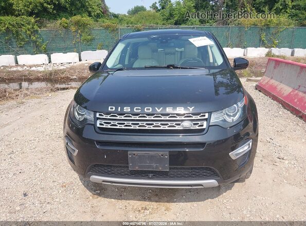 SALCT2BGXGH585376 2016 LAND ROVER DISCOVERY SPORT Черный Вид задней части салона