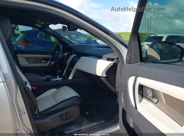SALCT2FX2LH852983 2020 LAND ROVER DISCOVERY SPORT Silver წინა სალონის ხედი